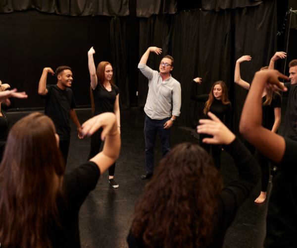 Approche monde du spectacle - visuel