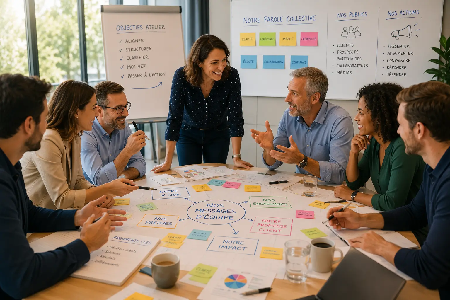 Atelier présentations professionnelles en équipe